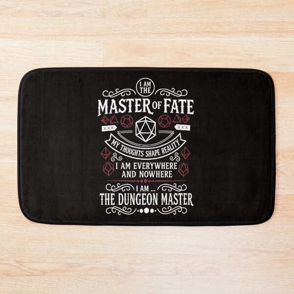 Item preview, I Am The Master Of Fate Dungeon Master designed and sold by Miroko-Draw.