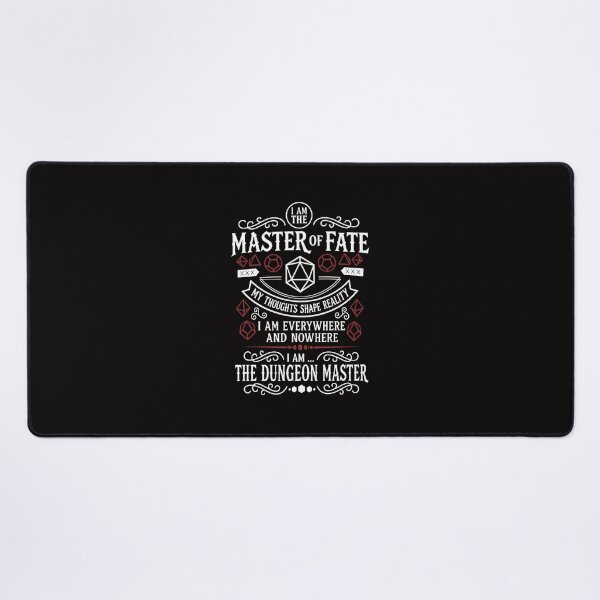 Item preview, I Am The Master Of Fate Dungeon Master designed and sold by Miroko-Draw.