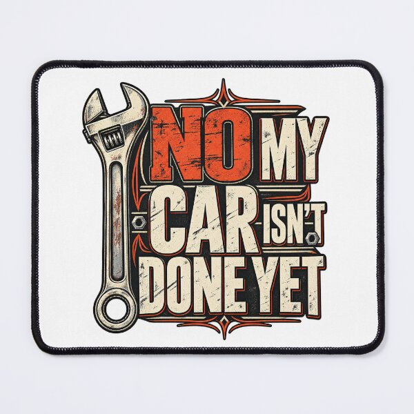 Item preview, No My Car Isn’t Done Yet Shirt – Funny Car Guy Mechanic Quote Tee designed and sold by teesvira.