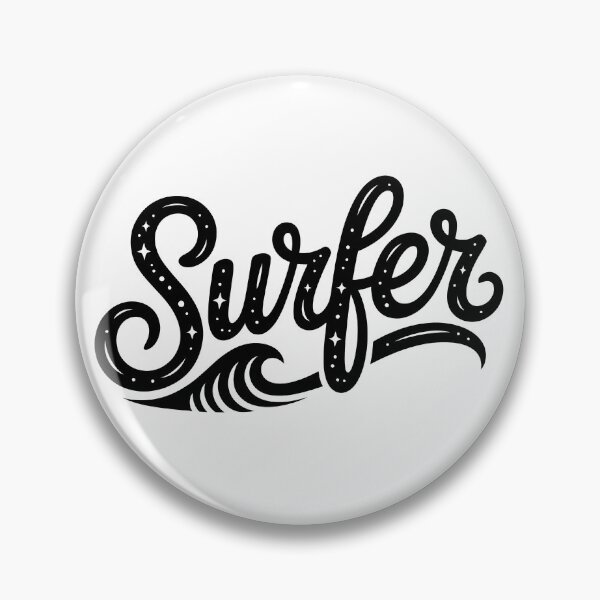 Item preview, Surfer – Bold Wave Script Logo Design designed and sold by LoFizzy.