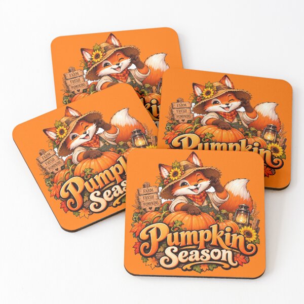 Item preview, Pumpkin Season Harvest Fox designed and sold by PixoNest.