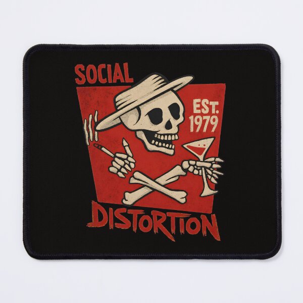 Item preview, Social Distortion Skeleton Martini Cigarette 1979 designed and sold by Miroko-Draw.