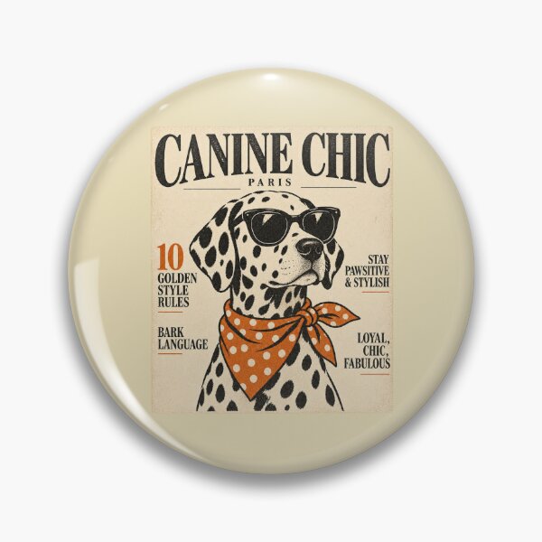 Item preview, Canine Chic Paris Dalmatian Sunglasses Bandana Magazine Tee designed and sold by Yellowriversss.