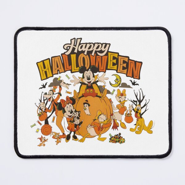 Item preview, Disney Mickey And Friends Happy Halloween Vintage Pumpkin designed and sold by Strayplaym.