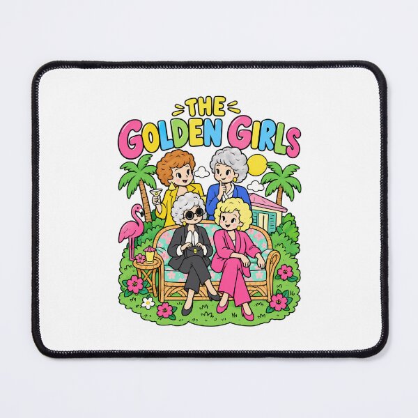 Item preview, The Golden Girls Cute Chibi Miami Beach Squad designed and sold by turanco.