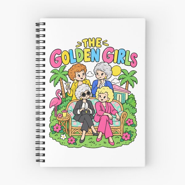 Item preview, The Golden Girls Cute Chibi Miami Beach Squad designed and sold by turanco.