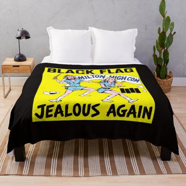 Item preview, Black Flag Jealous Again Retro Comic Art designed and sold by artbyrorytime.