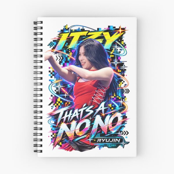 Item preview, ITZY Ryujin Thats A No No Rebellious Kpop Concept Art designed and sold by Valereekmerch.