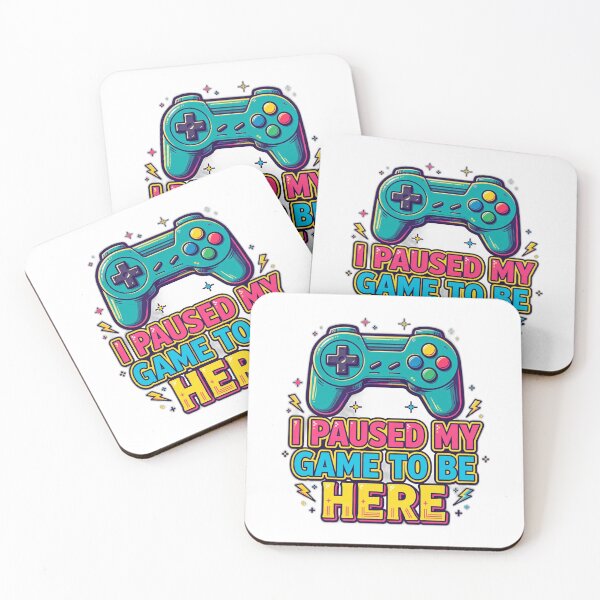 Item preview, I Paused My Game to Be Here - Funny Gamer Gift designed and sold by Visual Dept..
