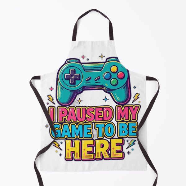 Item preview, I Paused My Game to Be Here - Funny Gamer Gift designed and sold by Visual Dept..