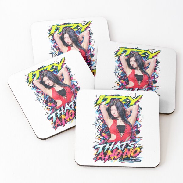 Item preview, ITZY Chaeryeong Thats A No No Y2K Cyber Visual Art designed and sold by Valereekmerch.