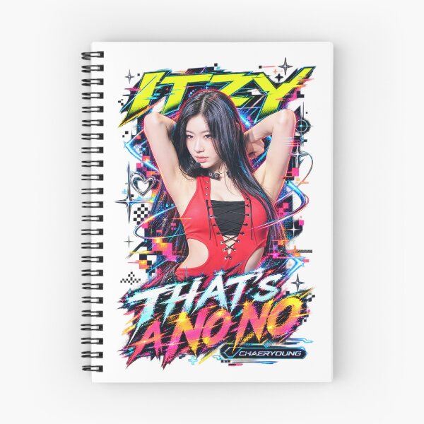 Item preview, ITZY Chaeryeong Thats A No No Y2K Cyber Visual Art designed and sold by Valereekmerch.