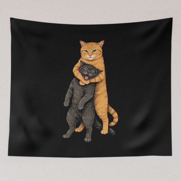 Item preview, Cat Headlock Meme designed and sold by suhairee-studio.