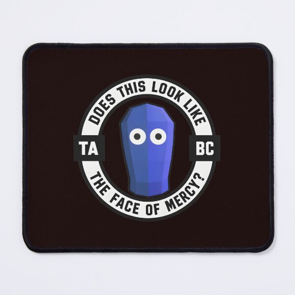 Item preview, Blue Head Mercy Face Funny Quote designed and sold by Comfortix.