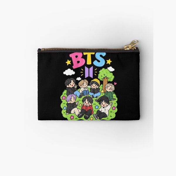 Item preview, BTS Cute Chibi Kpop Boy Group Lawn Outdoor designed and sold by turanco.