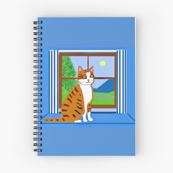 Item preview, Cat by the Window designed and sold by Elaine M Hayward .