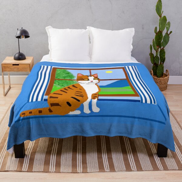 Item preview, Cat by the Window designed and sold by Elaine M Hayward .