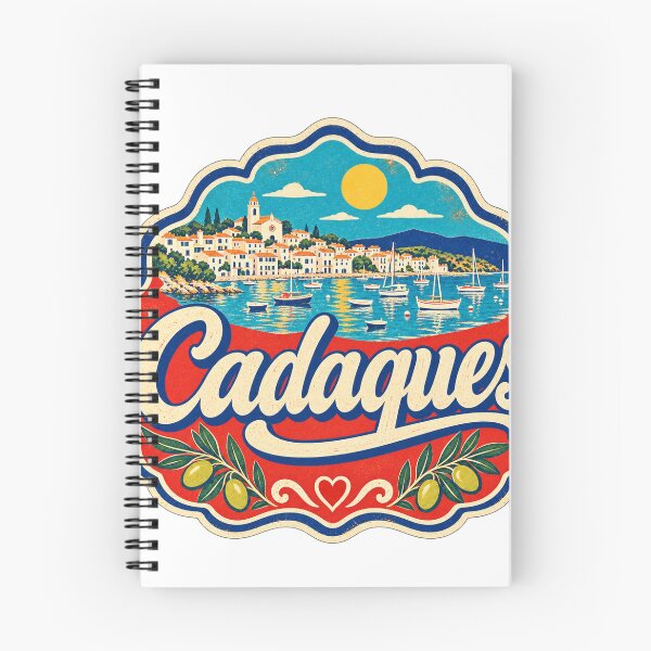 Item preview, Cadaques Spain Travel Souvenir Painted Mediterranean Sign designed and sold by VisualArtsOasis.