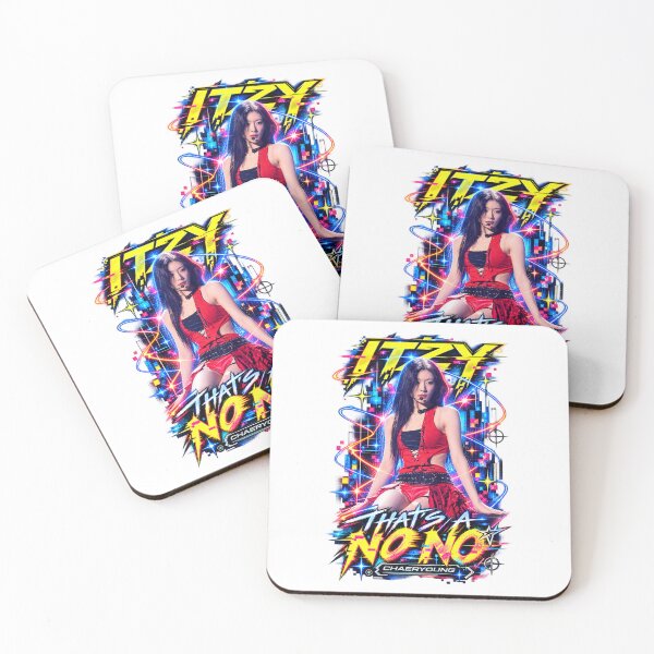 Item preview, ITZY Chaeryeong Thats A No No Chic Girl Crush Art designed and sold by Valereekmerch.