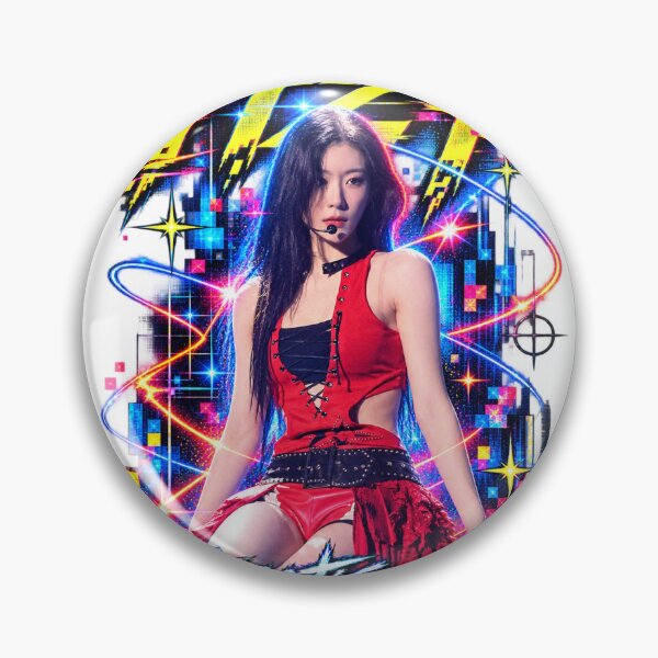 Item preview, ITZY Chaeryeong Thats A No No Chic Girl Crush Art designed and sold by Valereekmerch.