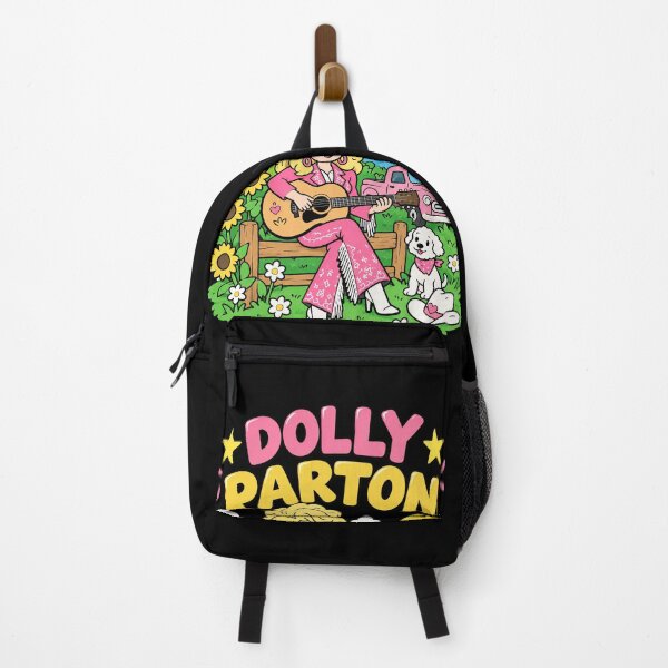 Item preview, Dolly Parton Cute Chibi Country Music Singer Acoustic Guitar designed and sold by turanco.
