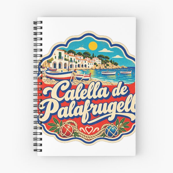 Item preview, Calella de Palafrugell Spain Travel Souvenir Painted Mediterranean Sign designed and sold by VisualArtsOasis.