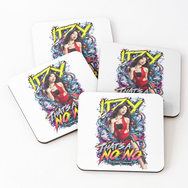 Item preview, ITZY Chaeryeong Thats A No No Neon Cyberpunk Design designed and sold by Valereekmerch.