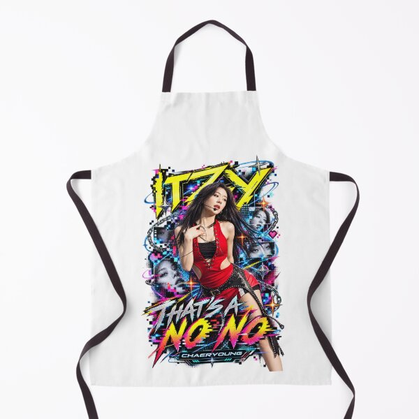 Item preview, ITZY Chaeryeong Thats A No No Neon Cyberpunk Design designed and sold by Valereekmerch.