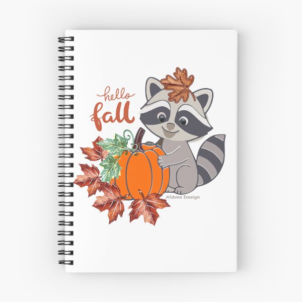Item preview, Racoon with Pumpkin designed and sold by aldona.