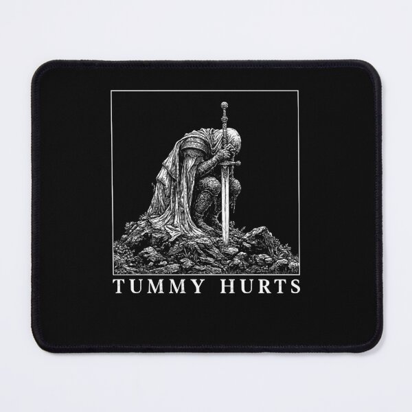 Item preview, Tummy Hurts Knight Funny designed and sold by suhairee-studio.