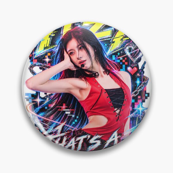 Item preview, ITZY Chaeryeong Thats A No No Bold Aesthetic Edit Art designed and sold by Valereekmerch.
