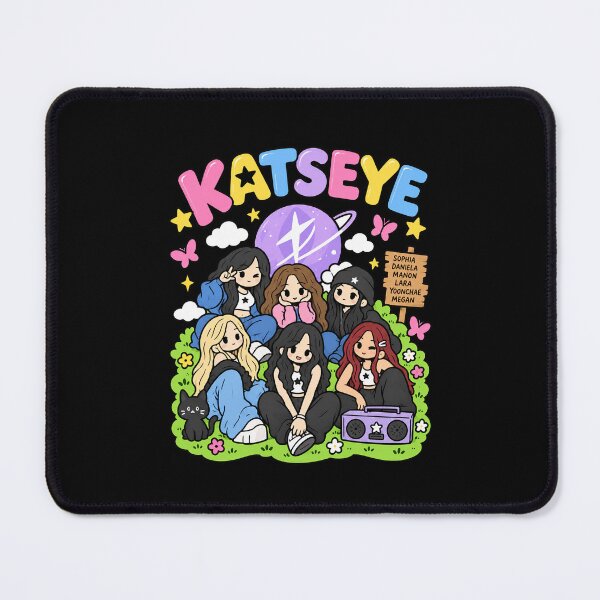 Item preview, KATSEYE Cute Chibi Global Girl Group Members designed and sold by turanco.