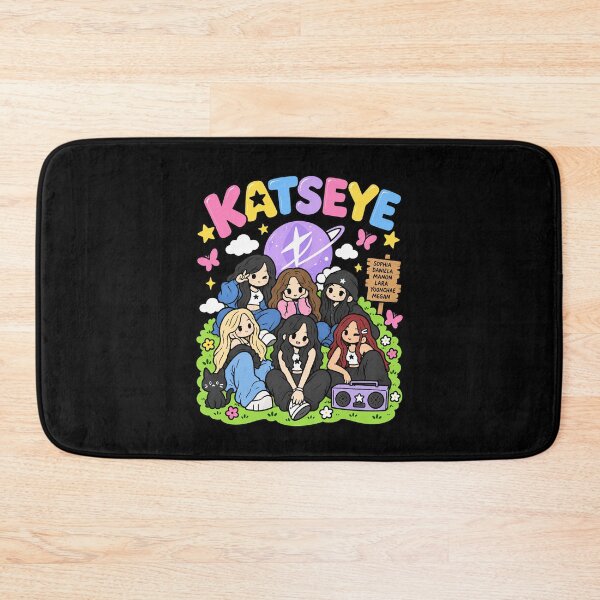 Item preview, KATSEYE Cute Chibi Global Girl Group Members designed and sold by turanco.