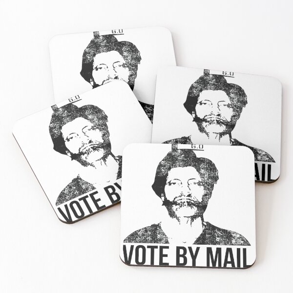 Item preview, Votes By Mail Satirical Portraits designed and sold by jarpeloughpa.