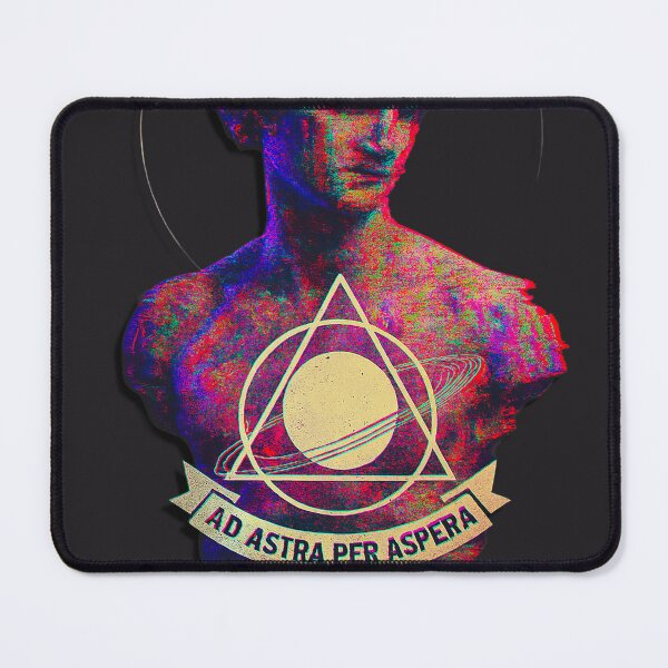 Item preview, Vaporwave Ad Astra Per Aspera - Glitch Antiquity Bust designed and sold by A E S T H E T A T A G.