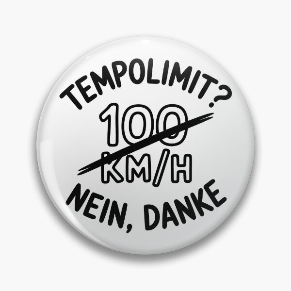 Item preview, Tempolimit Nein Danke – Vollgas Autobahn Humor designed and sold by LoFizzy.