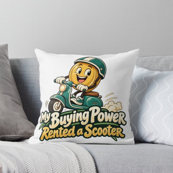 Item preview, My Buying Power Rented a Scooter Trading Humor designed and sold by Bikivuno.