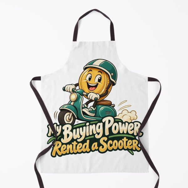 Item preview, My Buying Power Rented a Scooter Trading Humor designed and sold by Bikivuno.