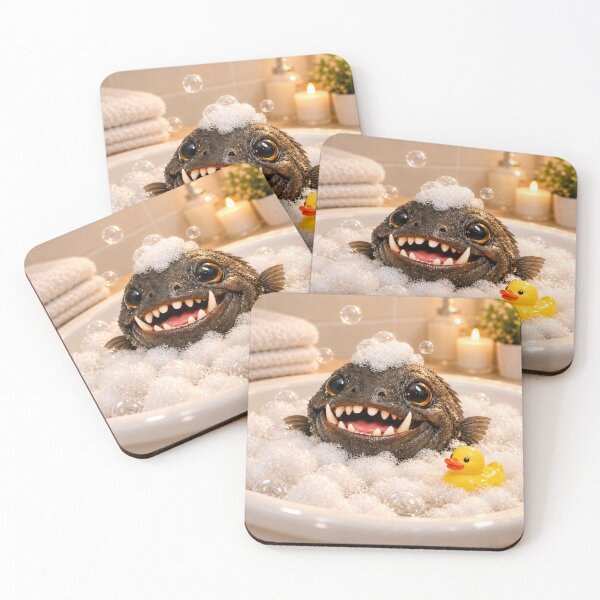 Item preview, Fangtooth Fish Bathtub Bubble Soak designed and sold by Sillytoe.