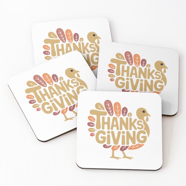 Item preview, Thanksgiving Typography Turkey – Fall Harvest Gift designed and sold by LoFizzy.