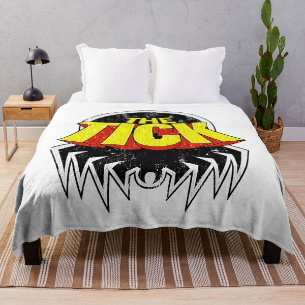Item preview, Logotipo de The Tick con aspecto desgastado designed and sold by MatchyStyles.