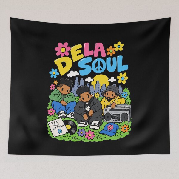 Item preview, De La Soul Cute Chibi 3 Feet High And Rising Hip Hop designed and sold by turanco.