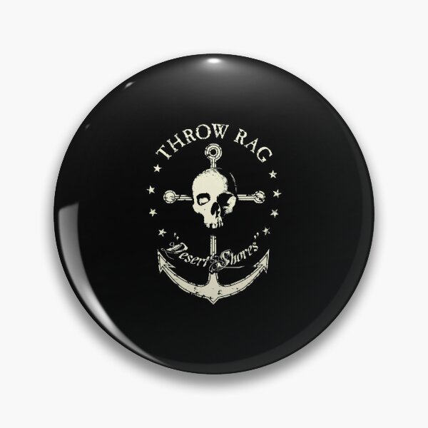Artikelvorschau, THROW RAG Deserts Shores Skulls Anchor entworfen und verkauft von jarpeloughpa.
