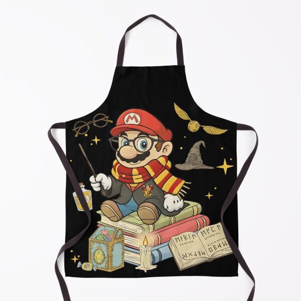 Item preview, Wizard Mushroom Kingdom Magic Mashup Graphic designed and sold by missrainartshop.