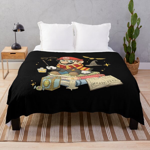 Item preview, Wizard Mushroom Kingdom Magic Mashup Graphic designed and sold by missrainartshop.