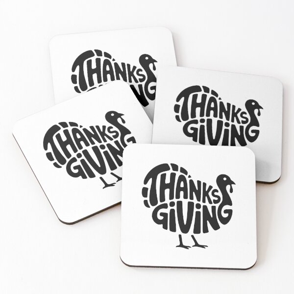 Item preview, Thanksgiving Typography Turkey – Fall Harvest Gift designed and sold by LoFizzy.