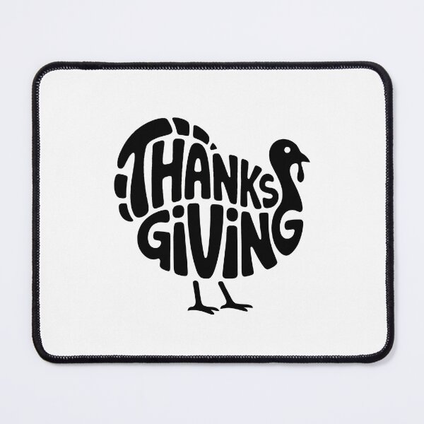 Item preview, Thanksgiving Typography Turkey – Fall Harvest Gift designed and sold by LoFizzy.