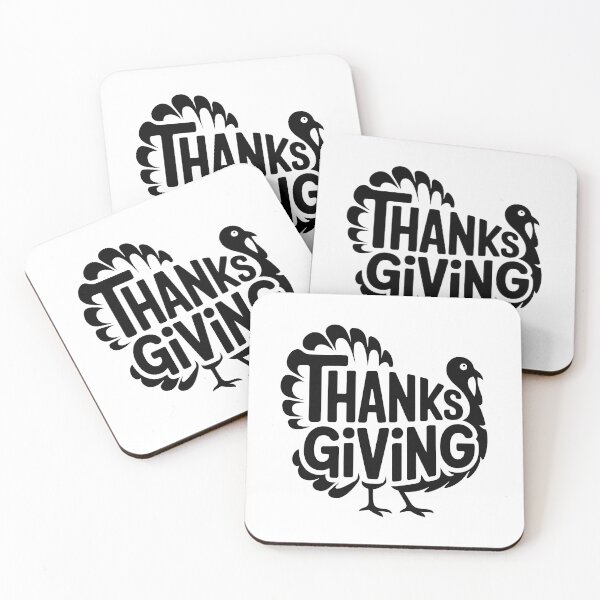 Item preview, Thanksgiving Typography Turkey – Fall Harvest Gift designed and sold by LoFizzy.