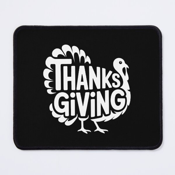 Item preview, Thanksgiving Typography Turkey – Fall Harvest Gift designed and sold by LoFizzy.