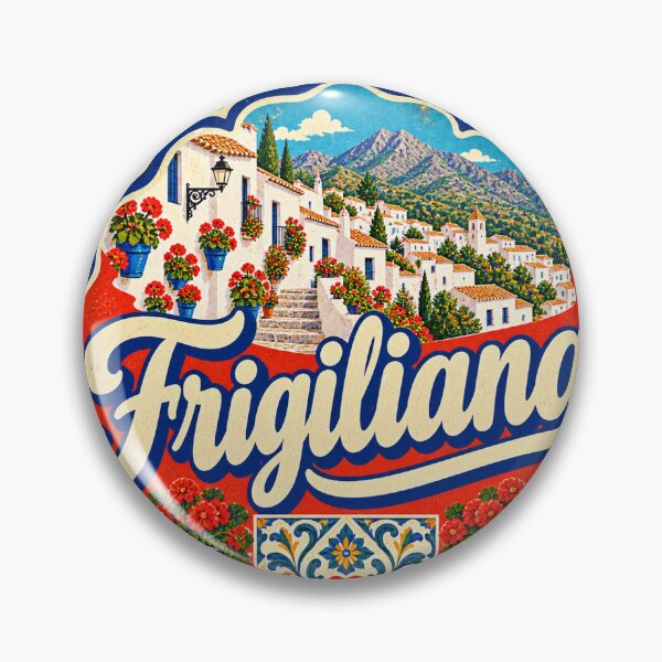 Item preview, Frigiliana Spain Travel Souvenir Painted Mediterranean Sign designed and sold by VisualArtsOasis.